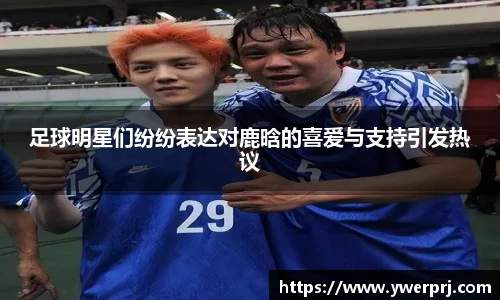 足球明星们纷纷表达对鹿晗的喜爱与支持引发热议